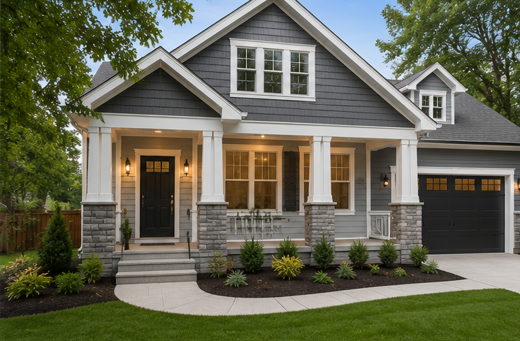Exterior painting project in Colorado Springs